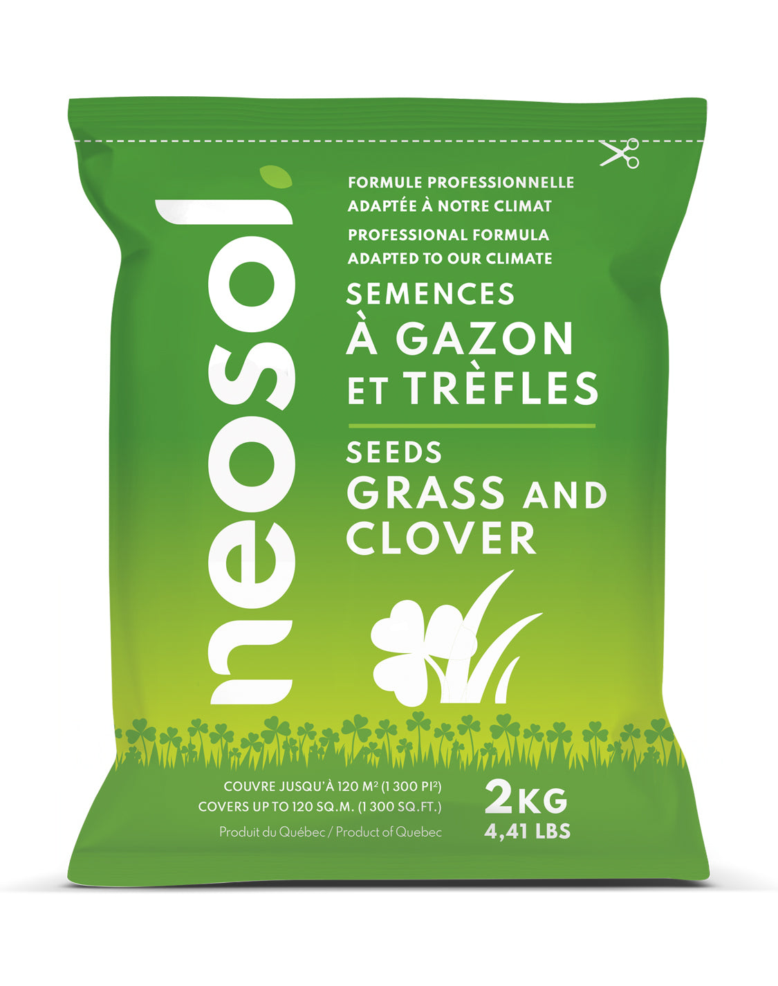 Semence à gazon et trèfles - 2kg